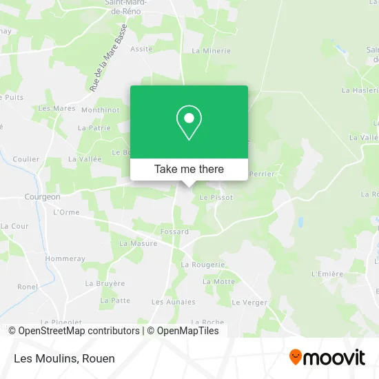 Les Moulins map