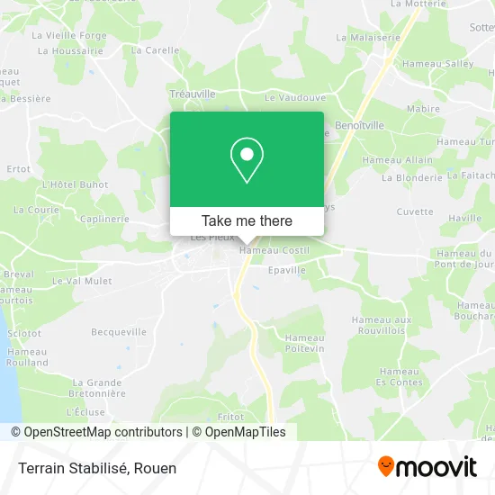 Terrain Stabilisé map