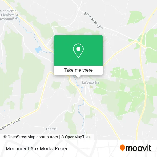 Monument Aux Morts map