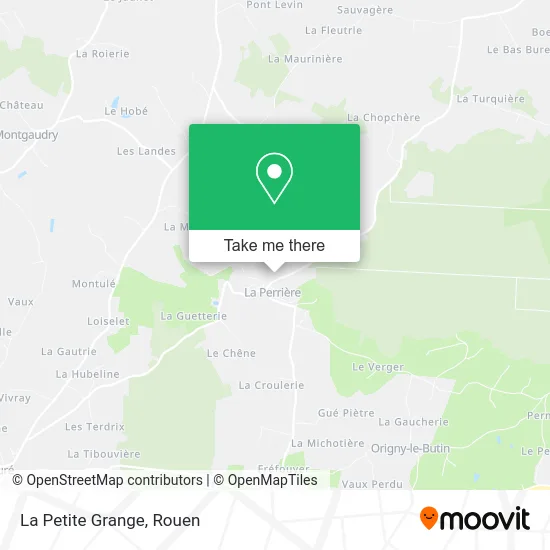 La Petite Grange map