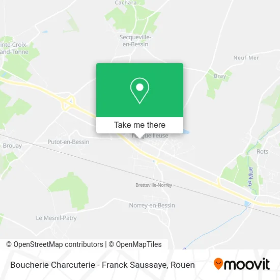 Boucherie Charcuterie - Franck Saussaye map