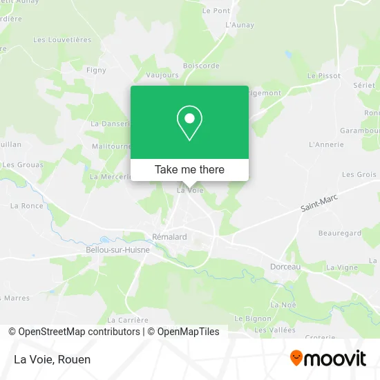 La Voie map