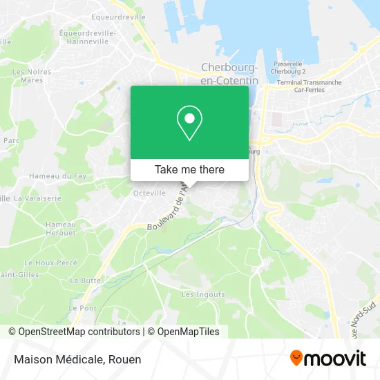Maison Médicale map