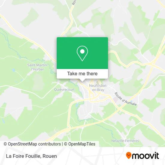 La Foire Fouille map