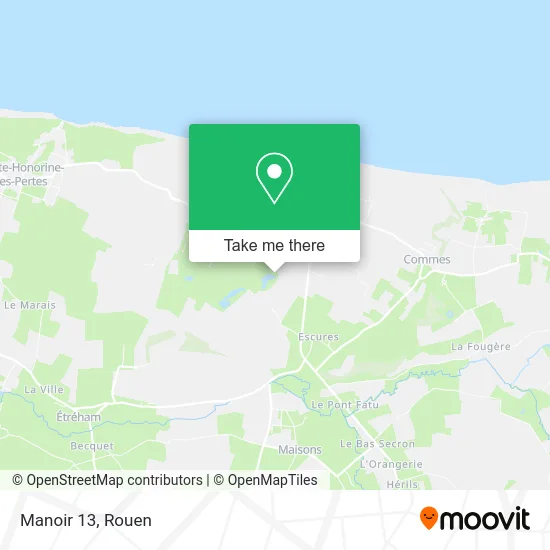 Manoir 13 map