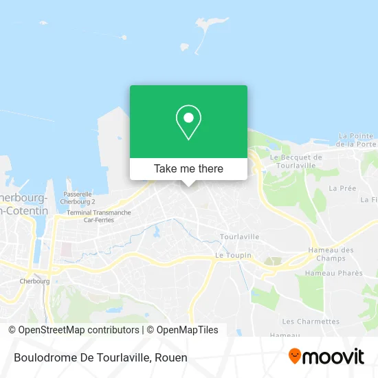 Boulodrome De Tourlaville map