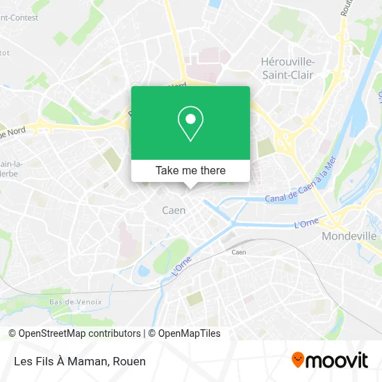 Les Fils À Maman map