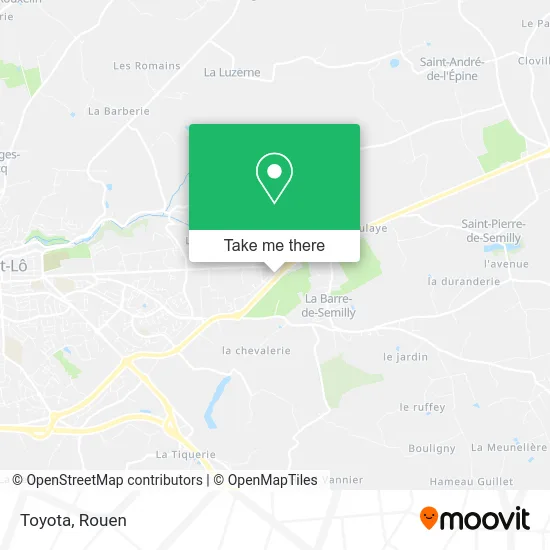 Toyota map
