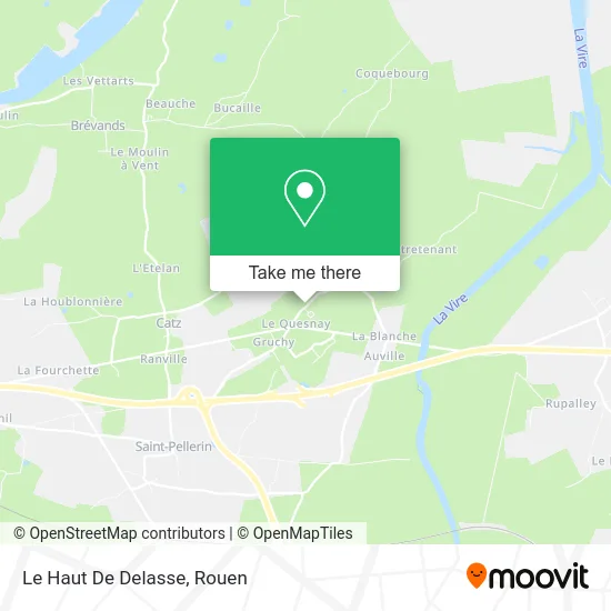 Le Haut De Delasse map