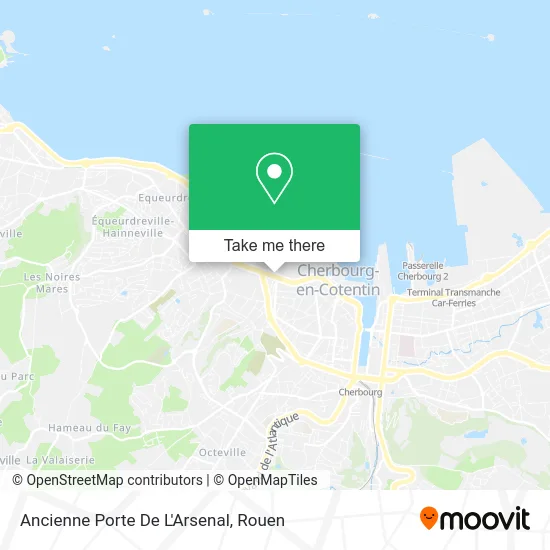 Ancienne Porte De L'Arsenal map