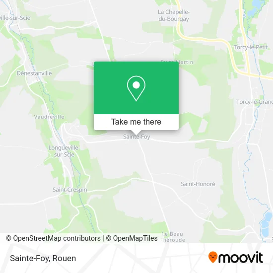 Sainte-Foy map