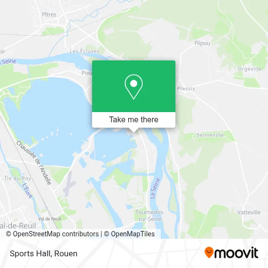 Salle Omnisports map