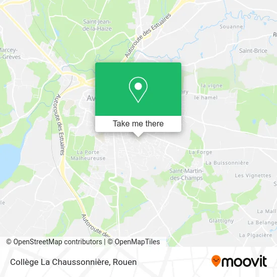 Collège La Chaussonnière map