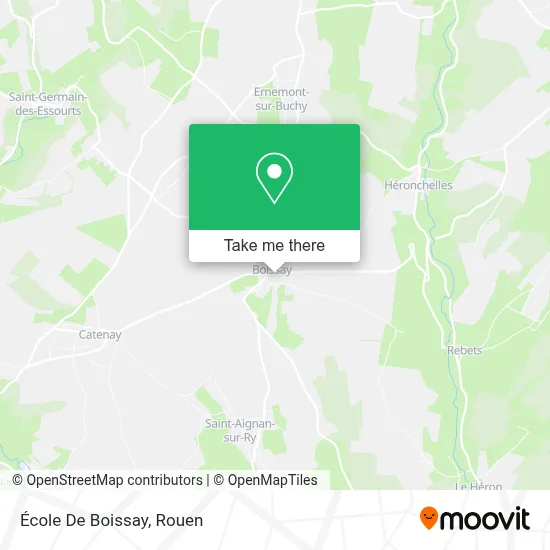 École De Boissay map
