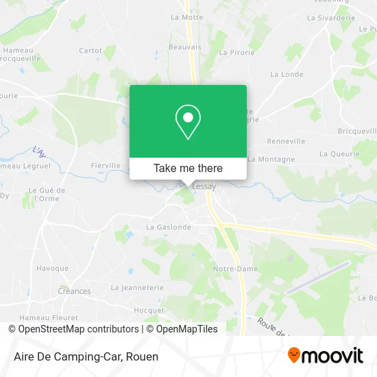 Aire De Camping-Car map