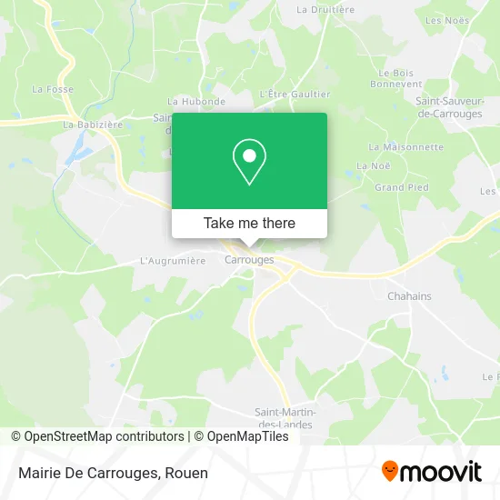 Mairie De Carrouges map