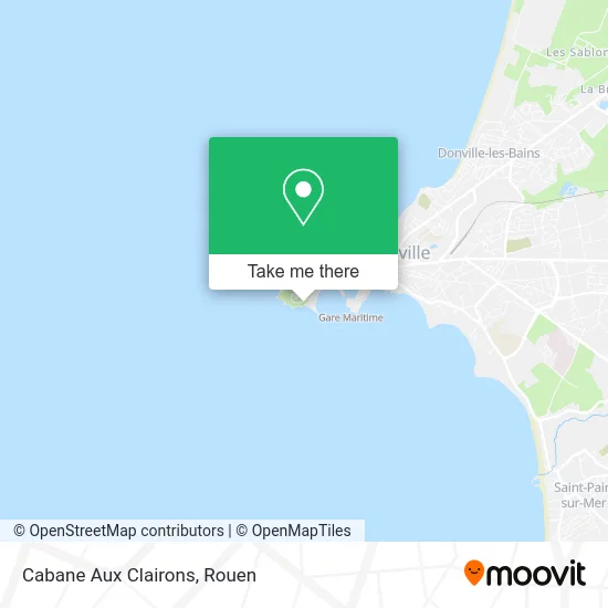 Cabane Aux Clairons map