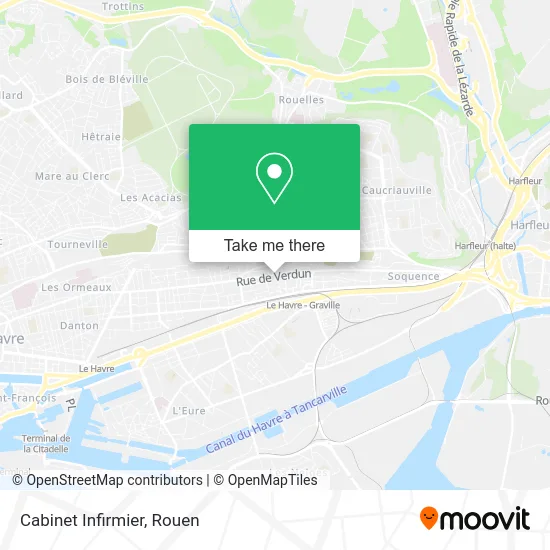 Cabinet Infirmier map