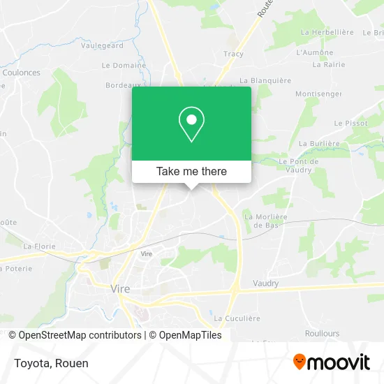 Toyota map