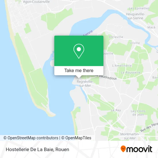 Hostellerie De La Baie map