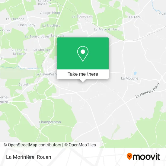 La Morinière map