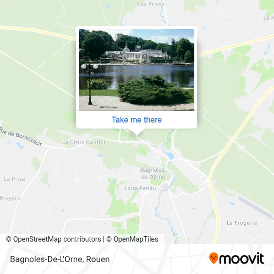 Bagnoles-De-L'Orne map