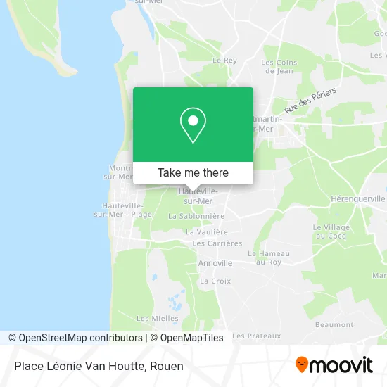 Place Léonie Van Houtte map