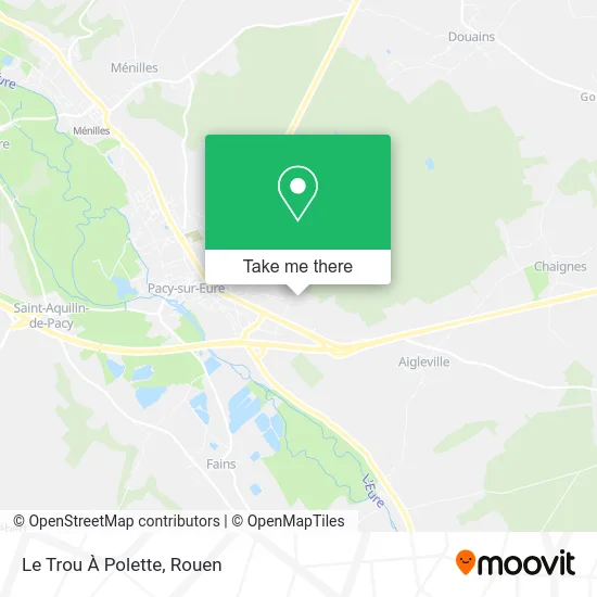 Le Trou À Polette map