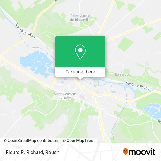 Fleurs R. Richard map