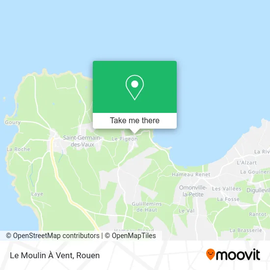 Le Moulin À Vent map
