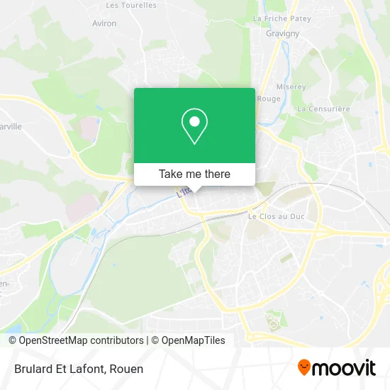 Brulard Et Lafont map