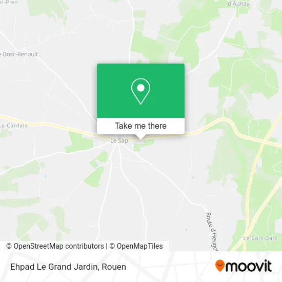 Ehpad Le Grand Jardin map