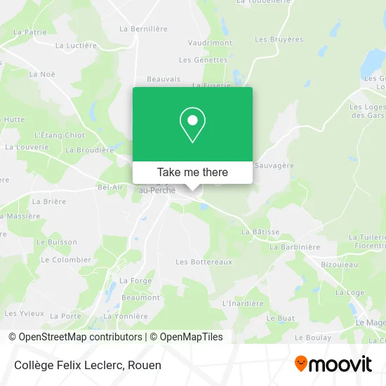 Collège Felix Leclerc map