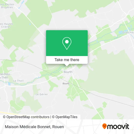 Maison Médicale Bonnet map