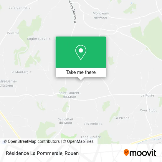 Résidence La Pommeraie map