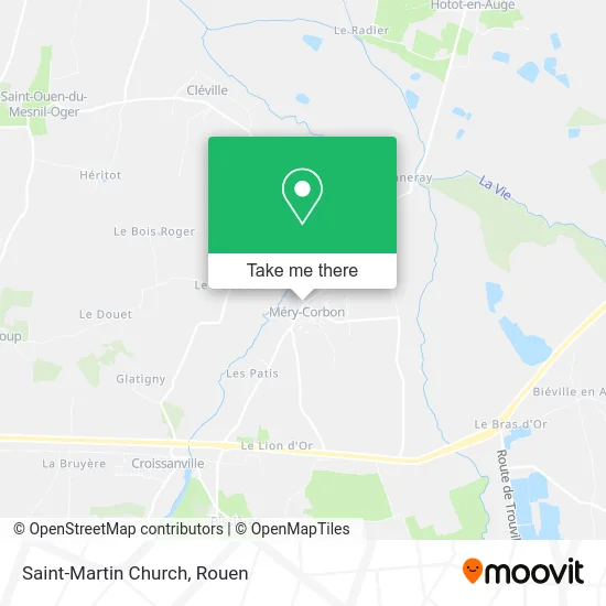 Église Saint-Martin map