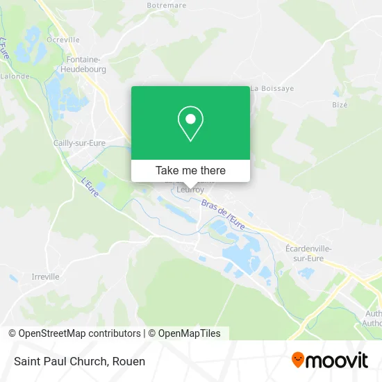 Église Saint-Paul map