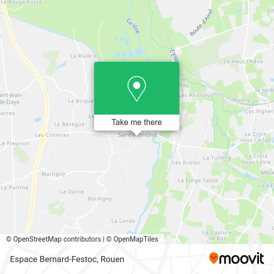Espace Bernard-Festoc map