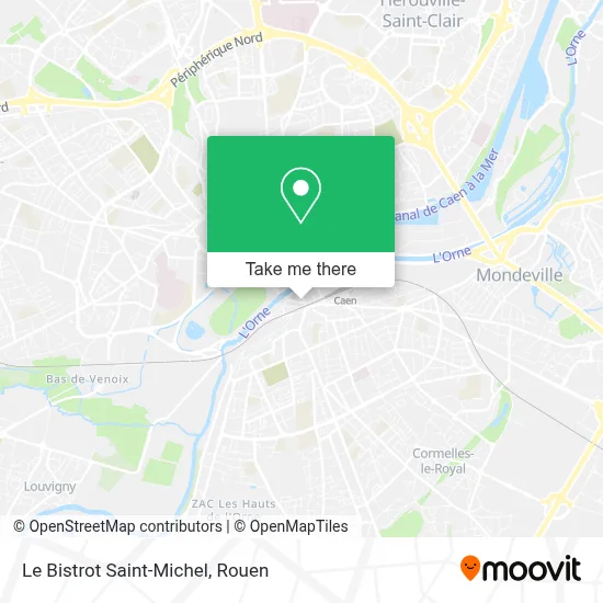 Le Bistrot Saint-Michel map
