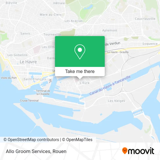 Allo Groom Services map