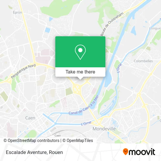 Escalade Aventure map