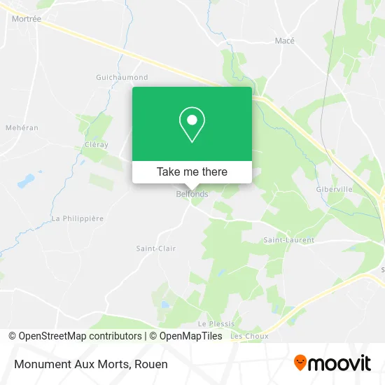 Monument Aux Morts map