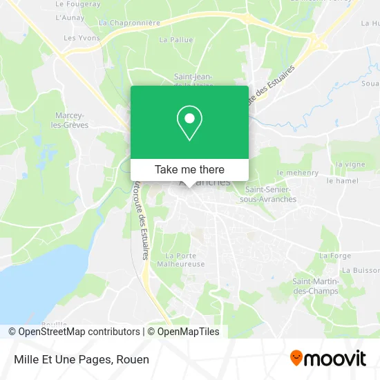 Mille Et Une Pages map