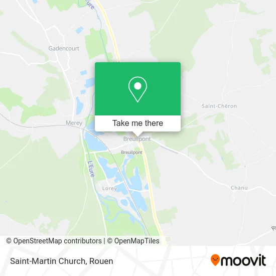 Église Saint-Martin map