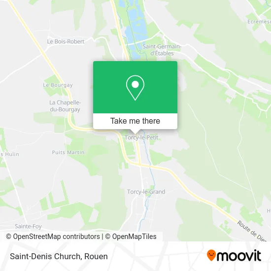 Église Saint-Denis map