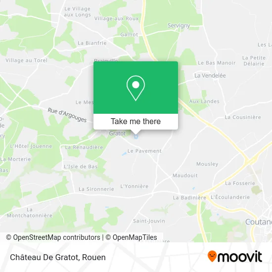 Château De Gratot map