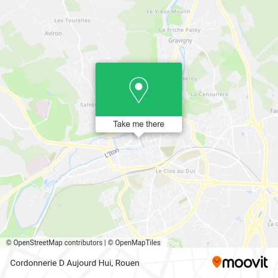 Cordonnerie D Aujourd Hui map