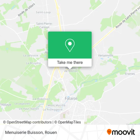 Menuiserie Buisson map