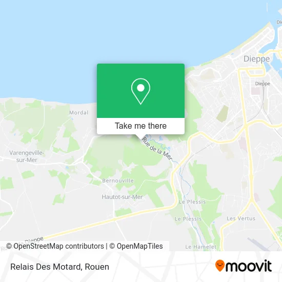 Relais Des Motard map