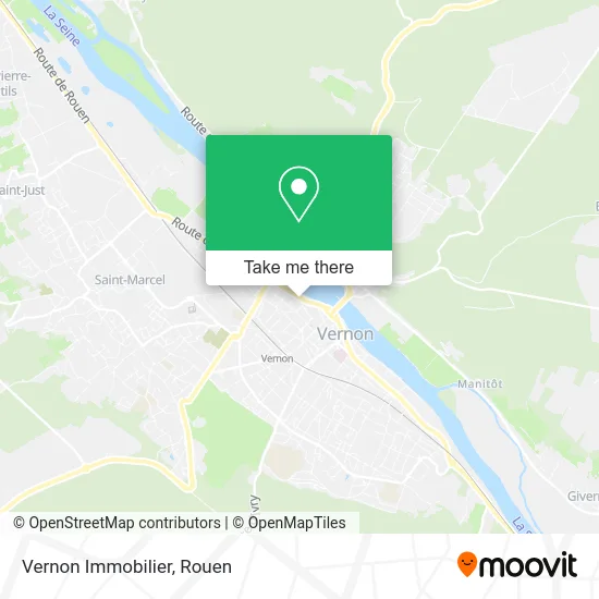 Vernon Immobilier map